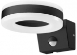 &Otilde;ue seinavalgusti Orno Howlit, 20W, LED, IP65, must v., 14.93 cm x 19.6 cm