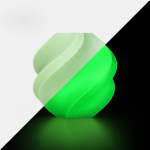Filament Bambu Lab PLA Glow Glow Green (15500), 315 m, valge v./roheline v.