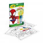 Joonistustarvik Crayola Color & Activity Spidey, valge v.