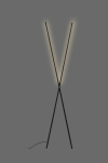 P&otilde;randalamp Domoletti Enigma 2024174F-BK, 20 W, LED, must v.