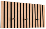 Seinale kinnitatav riidepuu Grace 2270298, 30 cm, artisan oak v.