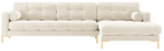Nurgadiivan Cosmopolitan Design Bali Bluvel 22, kuld v./helebeež, parem, 185 x 293 cm x 75 cm