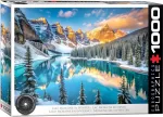 Pusle Eurographics Lake Moraine in Winter, 67.6 cm x 48.9 cm, 1000 tk, mitmev&auml;rviline
