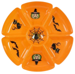 Serveerimistaldrik Halloween, &Oslash; 30 cm, Oranž v.