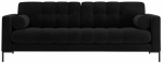 Diivan Cosmopolitan Design Bali Velvet Bluvel 19, must v., 96 x 217 cm x 75 cm