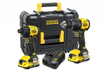 Akul&ouml;&ouml;ktrell-keeraja koos akuga Stanley SFMCK201D2T-QW, 18 V, 2 Ah