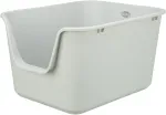 Raamiga kassitualett Trixie Pavo TX-40257, hall v., avatud, 44 cm x 32 cm x 55 cm