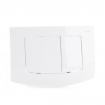 Loputuskasti nupp Tece 9240200, valge v.