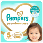 M&auml;hkmed Pampers Premium Care, 5 suurus, 11 - 16 kg, 88 tk