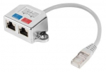 Adapter Lanberg RJ-45, h&otilde;be v.