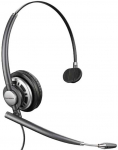 Juhtmega k&otilde;rvaklapid Plantronics EncorePro HW710 Monaural, must v.