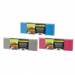 Matkamatt Atom 281902, sinine v./punane v./hall v., 39 x 30 cm