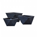 Lillepott Domoletti LT24405-C, keraamiline/savi, antratsiit