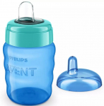 Tilaga tass Philips Avent, 260 ml, 9 kuud, plastik, sinine v.