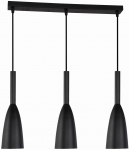 Valgusti rippuv Light Prestige Solin LP-181/3L BK, E27, 3 x 60 W, must v.