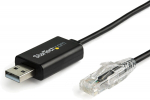 Adapter StarTech ICUSBROLLOVR USB 2.0, RJ-45, 1.8 m, must v.