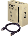 Kaabel Club 3D Ultra High Speed Cabel Club 3D Ultra High Speed HDMI-Cabel 10K120Hz 48Gbit/s HDMI, HDMI, 1 m, must v.