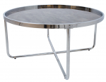 Kohvilaud Home4you Astor, hall v., 80 cm x 80 cm x 40 cm