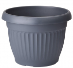 Lillepott Form Plastic Dona, plastik, &Oslash; 45 cm, antratsiit v.
