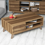 Kohvilaud Kalune Design Ayla, p&auml;hklipuu v., 105 cm x 60 cm x 38.2 cm