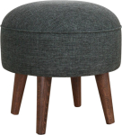 Tumba Hanah Home Deff 209FLF1168, roheline v./hall v., 45 cm x 45 cm x 43 cm