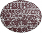 Vannitoa p&otilde;randamatt Foutastic Straordinario 359CHL4921, eriv&auml;rviline/beež, 160 cm x 160 cm, &Oslash; 160 cm