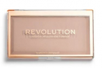 Kompaktne pulber Makeup Revolution London Matte Base, pruun v., p5, 12 g