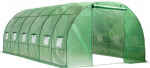 Akendega kaarjas kasvuhoone Mirpol Garden Greenhouse 46526, pol&uuml;et&uuml;leen, 6 x 3 m, roheline v.
