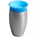 Laste kruus Munchkin Sippy Cup, 296 ml, 1 aasta, roostevaba teras, sinine v./h&otilde;be v.