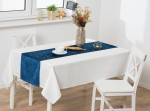 Piklik laudlina ristk&uuml;likukujuline Splendid Sanso, tumesinine, 35 x 140 cm