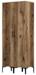 Riidekapp Kalune Design Kumsal SS, p&auml;hklipuu v., 47.5 cm x 80 cm x 201.4 cm