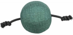 M&auml;nguasi koerale, pall Trixie CityStyle Ball 34725, 34 cm, &Oslash; 14 cm, must/roheline