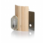 &Otilde;ue seinavalgusti Ensto, 30W, E14, IP44, hall, 22.3 cm x 17.5 cm