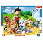 Pusle Trefl Paw Patrol, 31.5 cm x 23.7 cm, 25 tk, mitmev&auml;rviline