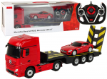 Rc autoveduk Rastar Mercedes-Benz Actros 15273, punane