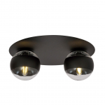 Valgusti lagi Emibig Solar 2, E14, 2 x 10 W, must v.