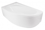 Vann, nurgaga Besco Cornea Comfort, 100 cm x 150 cm x 42 cm, vasakpoolne, valge