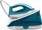 Triikimiss&uuml;steem Tefal Express Essential SV6115, valge v./t&uuml;rkiissinine v.