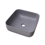 Vannitoa kraanikauss Masterjero Catania, keraamiline, 38.5 cm x 38.5 cm x 14 cm, hall v.