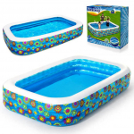 Bassein, t&auml;ispuhutav/laste Bestway BE54121, l&auml;bipaistev/sinine/valge, 1161 l
