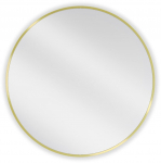 Peegel Mexen Loft Round, liimitav, 75 cm x 75 cm, kuldne v.