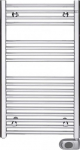 Elektriline r&auml;tikuradiator Zehnder Aura, kroomi v., 50 cm x 90.6 cm
