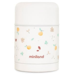 Toidutermos Miniland Mini Valencia 89574, 600 ml, 6+ kuud, roostevaba teras, valge v./kollane v.
