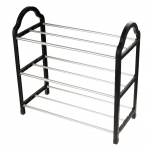 Jalatsiriiul, must, 41 cm x 18 cm x 41.5 cm