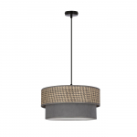 Valgusti rippuv Candellux Lighting Karrara, E27, 1 x 60 W, beež v.