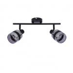 Valgusti lagi Candellux Lighting Yuki, E14, 2 x 15 W, must v.