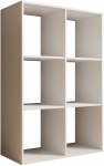 Raamaturiiul ADRK Lenti, valge v., 120 cm x 38 cm x 80 cm