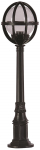 Vabalt seisev v&auml;lisvalgusti Opviq BSU-68080-BSY-M3-B, 60W, E27, IP65, must v., 23 cm x 95 cm