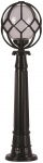 Vabalt seisev v&auml;lisvalgusti Opviq BSU-68155-BSY-B, 60W, E27, IP65, must v., 35 cm x 110 cm
