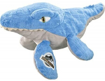 Pehme m&auml;nguasi Schmidt Jurassic World Mosasaurus, hall v./helesinine v., 29 cm